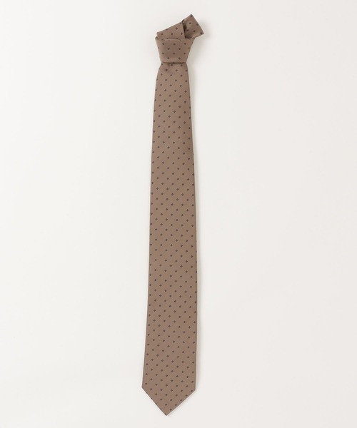 CALIFORNIA OUTFITTERS（カリフォルニア アウトフィッターズ）の「STD 3-10C7 ネクタイ ベーシック タイ 小紋 ストライプ  ギフト（ネクタイ・メンズ・ワイン系1/ベージュ系/ワイン系3/ネイビー系/ネイビー系1/レッド/ネイビー系2/グリーン/グレー/ワイン系/ブラウン/ワイン系2/パープル系1/ネイビー系3/パープル系・ONESIZE）」の19枚目の写真