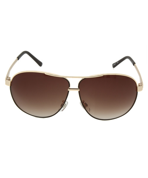 VENCEEXCHANGE（ヴァンスエクスチェンジ）の「ティアドロップ（サングラス・メンズ・ホワイト/ブラウン・FREE）」の3枚目の写真