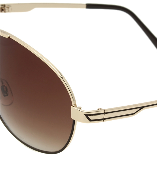 VENCEEXCHANGE（ヴァンスエクスチェンジ）の「ティアドロップ（サングラス・メンズ・ホワイト/ブラウン・FREE）」の6枚目の写真