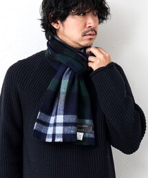 Begg & Co | 【BEGG&CO/ベグアンドコー】別注ウールカシミヤチェックマフラー30(マフラー)