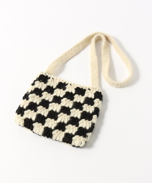 【BAL / バル】HAND KNIT SACOCHE
