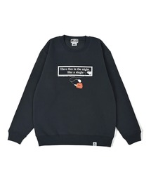 NOTHINKER（ノーシンカー）の「Have fun in the nights Crewneck Sweat（スウェット）」