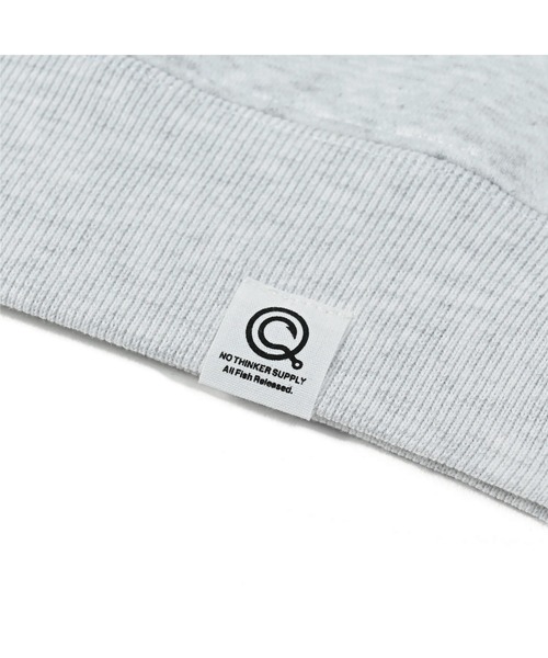 NOTHINKER(ノーシンカー)の「Have fun in the nights Crewneck Sweat(スウェット・メンズ・アッシュグレー/ネイビー・MEDIUM/LARGE/X-LARGE)」の6枚目の写真