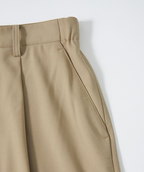 green label relaxing（グリーンレーベルリラクシング）の「【WEB限定】＜GLR or＞ワイド 1P スラックス パンツ（その他パンツ・メンズ・ベージュ/ダークグレー/ブラック・S/L/M）」の18枚目の写真