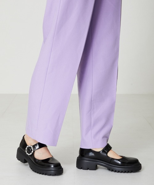 ビジューバックルストラップシューズ 41110（ローファー）｜ORiental