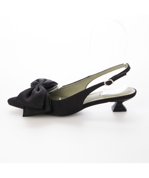 EVOL(イーボル)の「一部WEB限定カラー【EVOL】取り外し可リボンバックバンドパンプス IW5277(パンプス・レディース・ブラック/シルバー/ゴールド/インディゴブルー・22.0cm/22.5cm/23.0cm/23.5cm/24.0cm/24.5cm/25.0cm)」の6枚目の写真