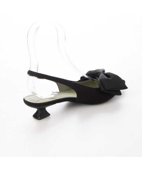EVOL(イーボル)の「一部WEB限定カラー【EVOL】取り外し可リボンバックバンドパンプス IW5277(パンプス・レディース・ブラック/シルバー/ゴールド/インディゴブルー・22.0cm/22.5cm/23.0cm/23.5cm/24.0cm/24.5cm/25.0cm)」の7枚目の写真