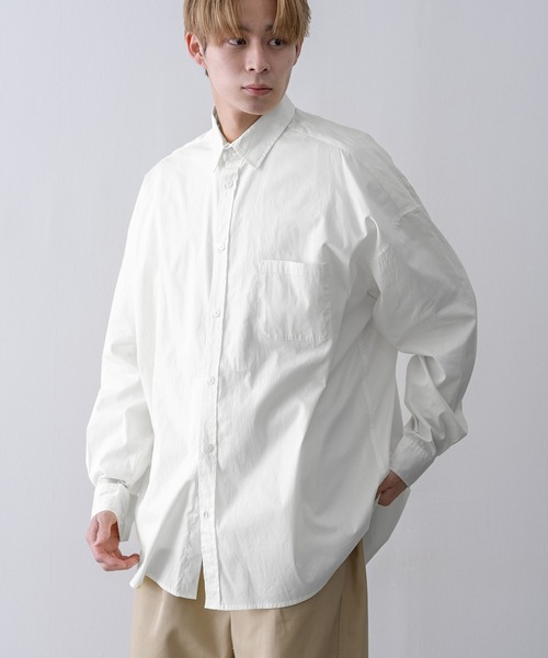 improves(インプローブス)の「ブロード レギュラーカラー 長袖シャツ(シャツ/ブラウス・メンズ・ホワイト/サックスブルー/ブラック・LARGE/MEDIUM/X-LARGE)」の5枚目の写真