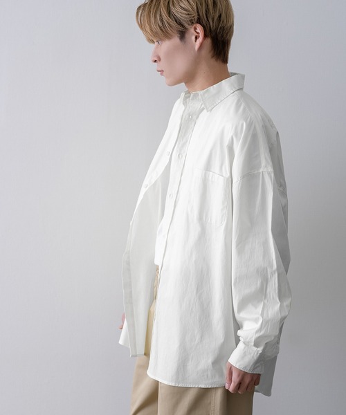 improves(インプローブス)の「ブロード レギュラーカラー 長袖シャツ(シャツ/ブラウス・メンズ・ホワイト/サックスブルー/ブラック・LARGE/MEDIUM/X-LARGE)」の6枚目の写真