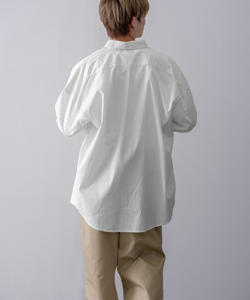 improves(インプローブス)の「ブロード レギュラーカラー 長袖シャツ(シャツ/ブラウス・メンズ・ホワイト/サックスブルー/ブラック・LARGE/MEDIUM/X-LARGE)」の7枚目の写真