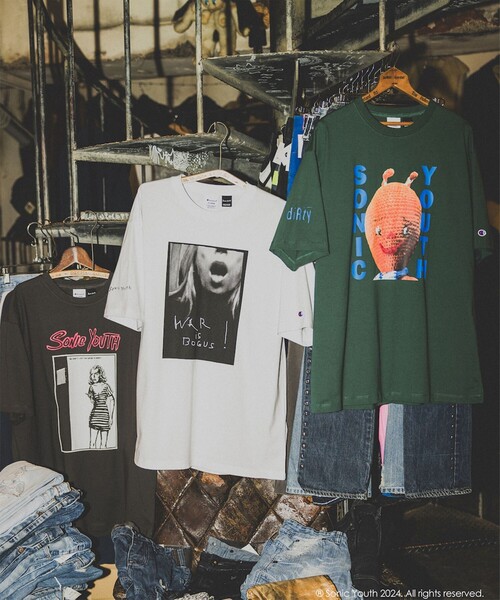 Champion（チャンピオン）の「Champion for BEAMS × SONIC YOUTH
