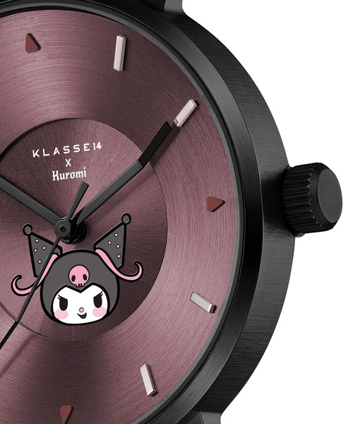 sanrio(サンリオ)の「〈KLASSE14×SANRIO/クラス14×サンリオ〉VOLARE MESH 腕時計(アナログ腕時計・レディース・ゴールド/ダークブラック・36mm)」の13枚目の写真