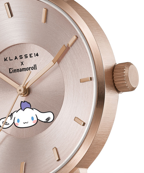 sanrio(サンリオ)の「〈KLASSE14×SANRIO/クラス14×サンリオ〉VOLARE MESH 腕時計(アナログ腕時計・レディース・ゴールド/ダークブラック・36mm)」の18枚目の写真