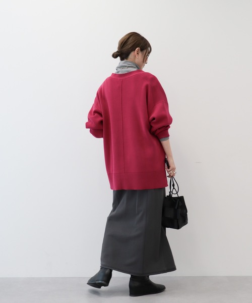 ballaholic カーディガン Logo Cotton Knit Cardigan (ivory) – ballaholicオンラインショップ