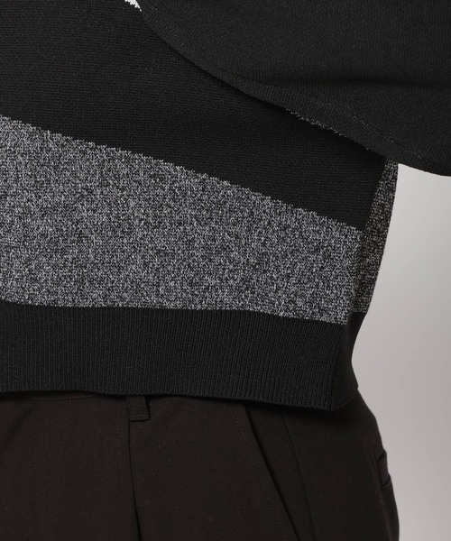 PAGEBOY（ページボーイ）の「カラーブロックショートカーディガン（カーディガン/ボレロ・レディース・オフホワイト/ブラック系その他/ブラック・FREE）」の12枚目の写真