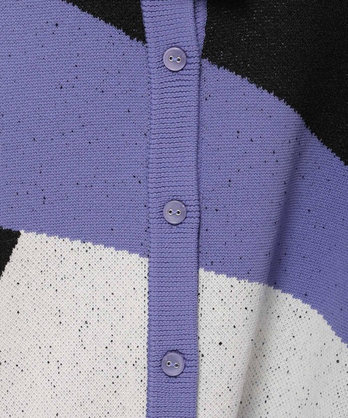 PAGEBOY（ページボーイ）の「カラーブロックショートカーディガン（カーディガン/ボレロ・レディース・オフホワイト/ブラック系その他/ブラック・FREE）」の21枚目の写真