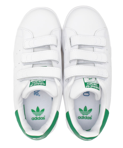 adidas Originals（アディダスオリジナルス）の「ベビー キッズ アディダス スタンスミス コンフォート ベルクロ adidas STAN SMITH CF C M20607（スニーカー・キッズ・ホワイト・18cm/17cm/19cm/20cm）」の10枚目の写真