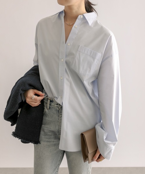 RIVE DROITE（リヴドロワ）の「2wayボディバッグ（ショルダーバッグ・レディース・サックスブルー/モカ・FREE）」の5枚目の写真