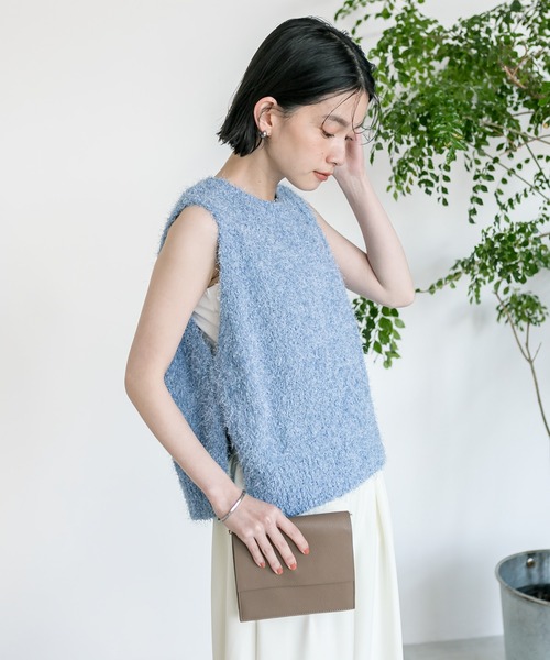 RIVE DROITE（リヴドロワ）の「2wayボディバッグ（ショルダーバッグ・レディース・サックスブルー/モカ・FREE）」の12枚目の写真