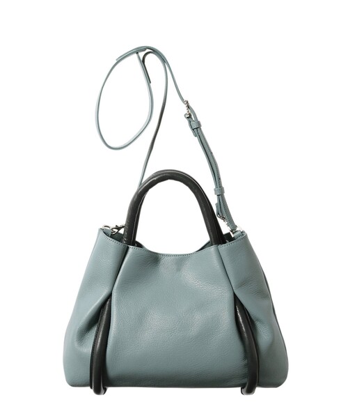 HIROKO HAYASHI(ヒロコハヤシ)の「◆CORDA(コルダ)2wayショルダーバッグ(ショルダーバッグ・レディース・ブルーグリーン/グレー系その他5・00)」の1枚目の写真