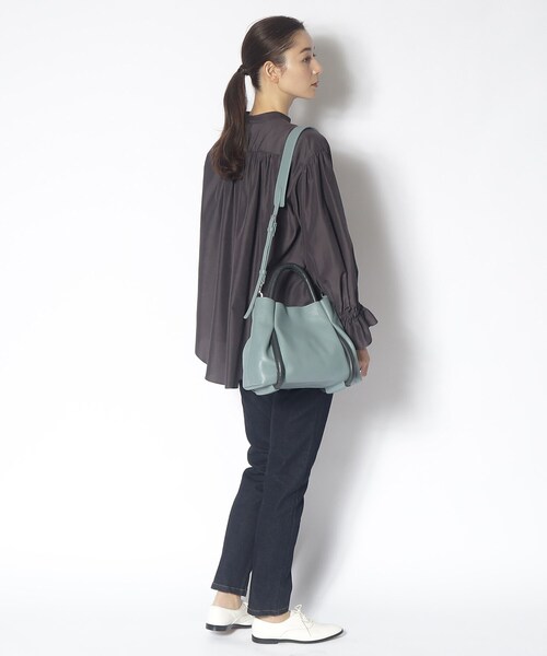 HIROKO HAYASHI(ヒロコハヤシ)の「◆CORDA(コルダ)2wayショルダーバッグ(ショルダーバッグ・レディース・ブルーグリーン/グレー系その他5・00)」の14枚目の写真