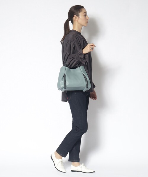 HIROKO HAYASHI(ヒロコハヤシ)の「◆CORDA(コルダ)2wayショルダーバッグ(ショルダーバッグ・レディース・ブルーグリーン/グレー系その他5・00)」の21枚目の写真