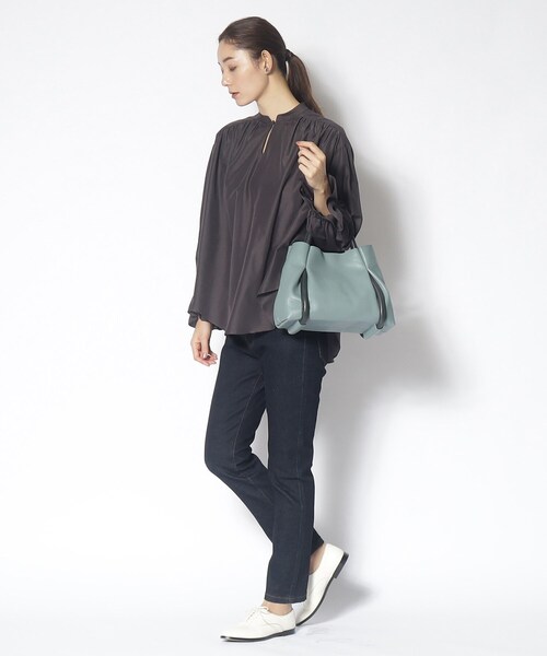 HIROKO HAYASHI(ヒロコハヤシ)の「◆CORDA(コルダ)2wayショルダーバッグ(ショルダーバッグ・レディース・ブルーグリーン/グレー系その他5・00)」の18枚目の写真