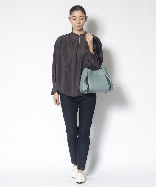 HIROKO HAYASHI(ヒロコハヤシ)の「◆CORDA(コルダ)2wayショルダーバッグ(ショルダーバッグ・レディース・ブルーグリーン/グレー系その他5・00)」の11枚目の写真