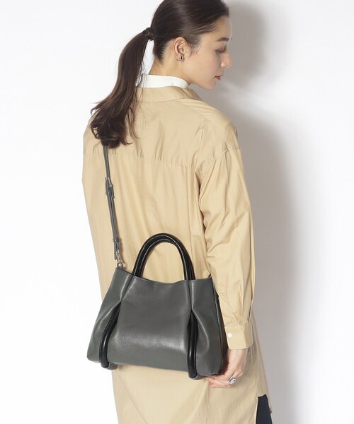 HIROKO HAYASHI(ヒロコハヤシ)の「◆CORDA(コルダ)2wayショルダーバッグ(ショルダーバッグ・レディース・ブルーグリーン/グレー系その他5・00)」の9枚目の写真