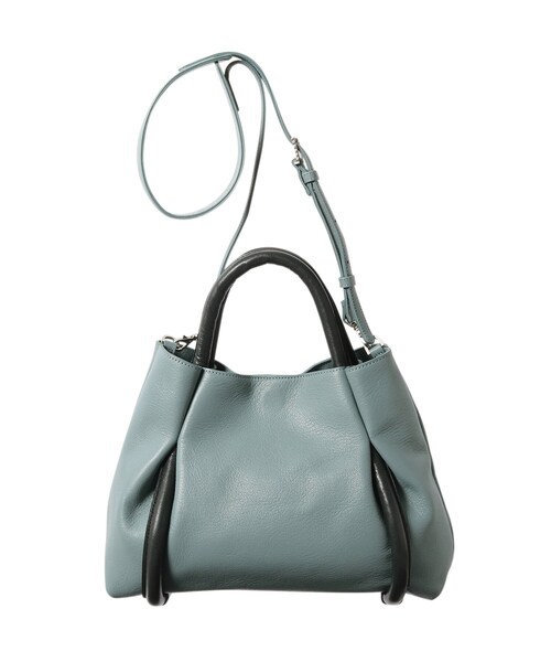 HIROKO HAYASHI(ヒロコハヤシ)の「◆CORDA(コルダ)2wayショルダーバッグ(ショルダーバッグ・レディース・ブルーグリーン/グレー系その他5・00)」の13枚目の写真