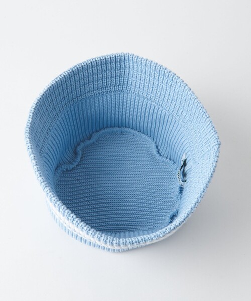 California General Store（California General Store）の「＜CGS.＞ リサイクル ポリエステル ニット バケット ハット（ハット・メンズ・ライトブルー/ネイビー/ホワイト・FREE）」の8枚目の写真