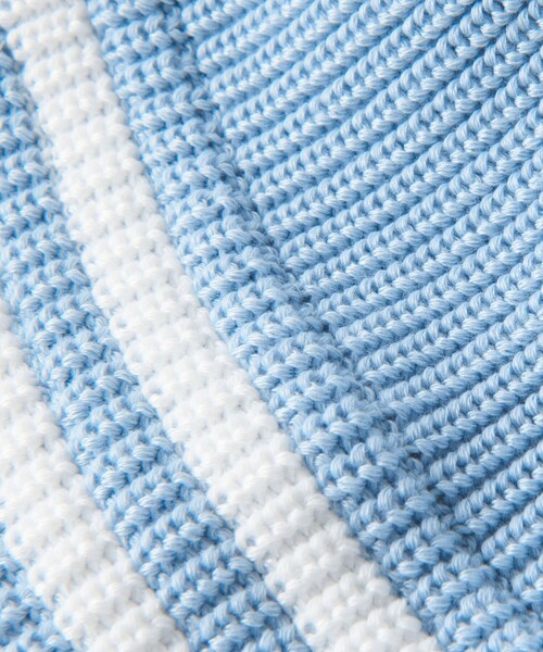 California General Store（California General Store）の「＜CGS.＞ リサイクル ポリエステル ニット バケット ハット（ハット・メンズ・ライトブルー/ネイビー/ホワイト・FREE）」の9枚目の写真