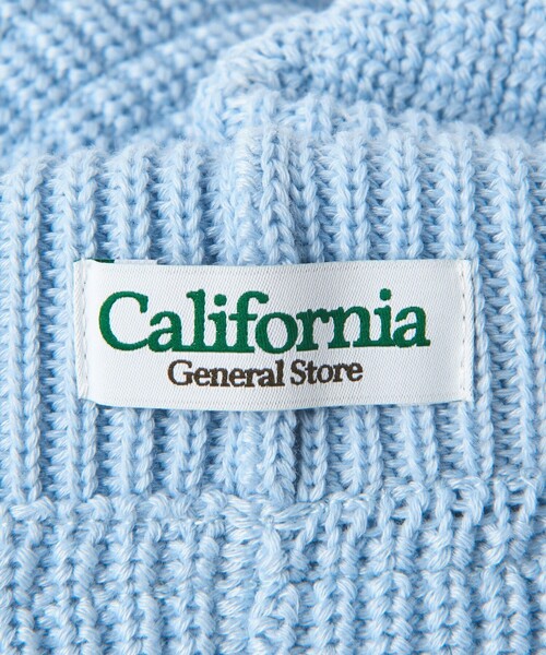 California General Store（California General Store）の「＜CGS.＞ リサイクル ポリエステル ニット バケット ハット（ハット・メンズ・ライトブルー/ネイビー/ホワイト・FREE）」の10枚目の写真