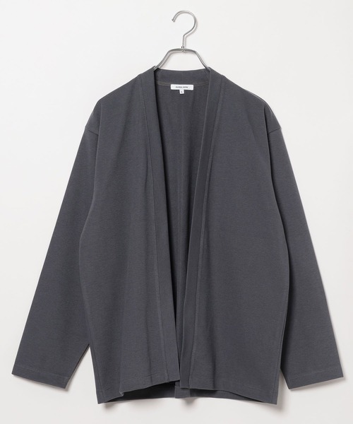 GLOBAL WORK（グローバルワーク）の「サラサマDRYカーディガン/975764（カーディガン/ボレロ・メンズ・ブラック/カーキ/グレー/チャコールグレー/ネイビー/グリーン/ブルー/ライトアッシュグレー・MEDIUM/LARGE/X-LARGE/SMALL）」の10枚目の写真