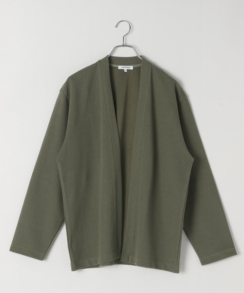 GLOBAL WORK（グローバルワーク）の「サラサマDRYカーディガン/975764（カーディガン/ボレロ・メンズ・ブラック/カーキ/グレー/チャコールグレー/ネイビー/グリーン/ブルー/ライトアッシュグレー・MEDIUM/LARGE/X-LARGE/SMALL）」の12枚目の写真