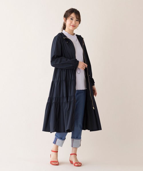 未使用保管品　ローズティアラ　RoseTiara ロングパーカー　46 Rose Tiara（ローズティアラ）の「ロングティアードマウンテン