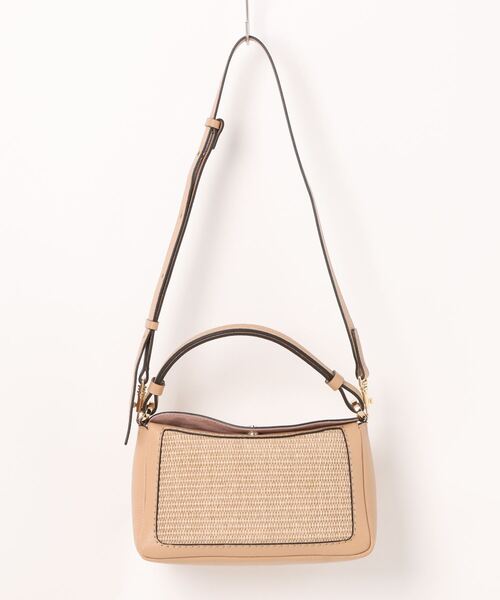LORISTELLA(ロリステッラ)の「【LORISTELLA】異素材コンビハンドバッグ(Q46428)(ハンドバッグ・レディース・グリーン系その他/ベージュ系その他・ALL)」の12枚目の写真