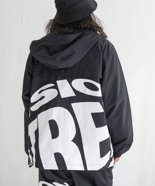 VENCEEXCHANGE(ヴァンスエクスチェンジ)の「VISION STREET WEAR ヴィジョンストリートウェア フードナイロンジャケット(ナイロンジャケット・メンズ・ホワイト/レッド/ブラック・LL/M/L)」の18枚目の写真