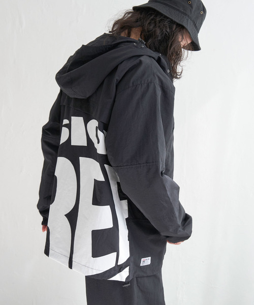 VENCEEXCHANGE(ヴァンスエクスチェンジ)の「VISION STREET WEAR ヴィジョンストリートウェア フードナイロンジャケット(ナイロンジャケット・メンズ・ホワイト/レッド/ブラック・LL/M/L)」の16枚目の写真