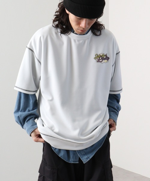 A.T,C in the attic homme(エーティーシーインジアティックオム)の「ATC in the attic homme エステルポンチキャラクタービックTシャツ(Tシャツ/カットソー・メンズ・ホワイト/ホワイト系3/ホワイト系1/ブラック系3/ブラック系1/ホワイト系2/ブラック系2/ブラック・L/M)」の3枚目の写真