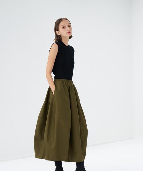 LANVIN en Bleu（ランバンオンブルー）の「コクーンスカート