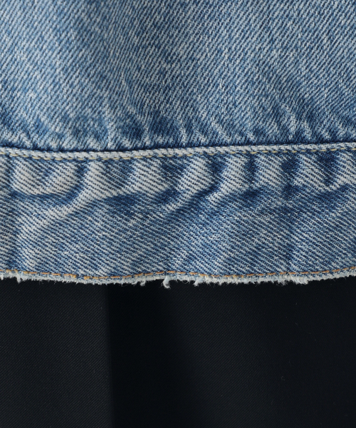 VERMEIL par iena(ヴェルメイユパーイエナ)の「【NEEDBY heritage/二―ドバイ ヘリテージ】vintage No.1 10years(その他アウター・レディース・ネイビー・X-SMALL/MEDIUM)」の7枚目の写真