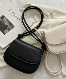 Cham. | ラウンドフラップショルダーバッグ(ハンドバッグ)