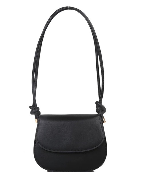 Cham.(チャム)の「ラウンドフラップショルダーバッグ(ハンドバッグ・レディース・ブラック/ブラウン/ホワイト/ベージュ・F)」の17枚目の写真