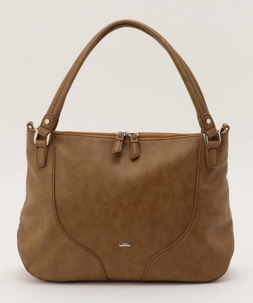 BAG selection ONWARD(バッグ セレクション オンワード)の「デュラブルⅥ ショルダーバッグ(ショルダーバッグ・レディース・グレー系1/ブラック系/オレンジ系・F)」の3枚目の写真