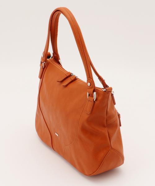 BAG selection ONWARD(バッグ セレクション オンワード)の「デュラブルⅥ ショルダーバッグ(ショルダーバッグ・レディース・グレー系1/ブラック系/オレンジ系・F)」の4枚目の写真