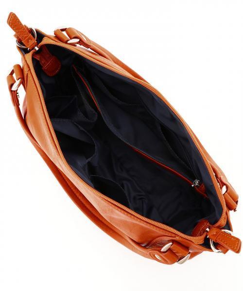 BAG selection ONWARD(バッグ セレクション オンワード)の「デュラブルⅥ ショルダーバッグ(ショルダーバッグ・レディース・グレー系1/ブラック系/オレンジ系・F)」の9枚目の写真