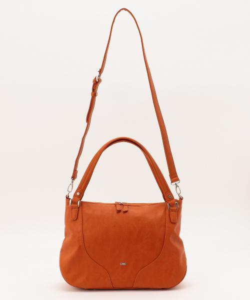 BAG selection ONWARD(バッグ セレクション オンワード)の「デュラブルⅥ ショルダーバッグ(ショルダーバッグ・レディース・グレー系1/ブラック系/オレンジ系・F)」の13枚目の写真