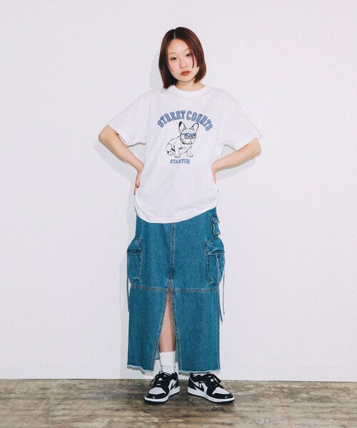 BEAMS T（ビームスティー）の「fLAnsisCA / Print Tshirt 24SS ③（Tシャツ/カットソー・メンズ・ホワイト・S/M/L/XL）」の3枚目の写真