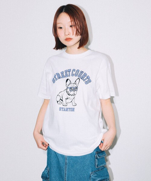 BEAMS T（ビームスティー）の「fLAnsisCA / Print Tshirt 24SS ③（Tシャツ/カットソー・メンズ・ホワイト・S/M/L/XL）」の5枚目の写真